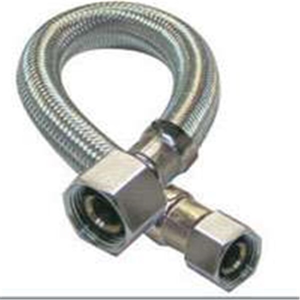 Protectionpro PP23803 Stainless Steel Toilet Sink Supply Tube, 0.37 x 0.5 x 20 In. PR108501 - main